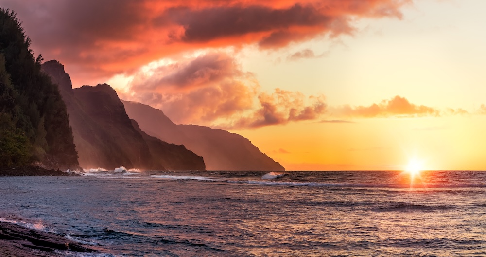 Napali sunset