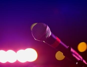Microphone for Open Mic Event