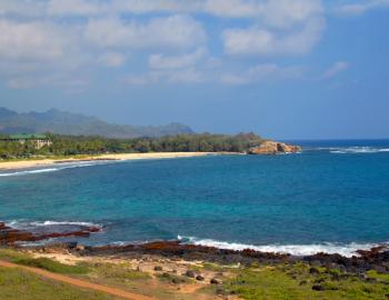 A view of Keoneloa Bay