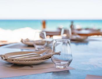 Oceanfront dining Poipu